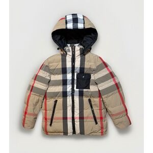 Burberry Check Reversible Puffer Jacket Size S